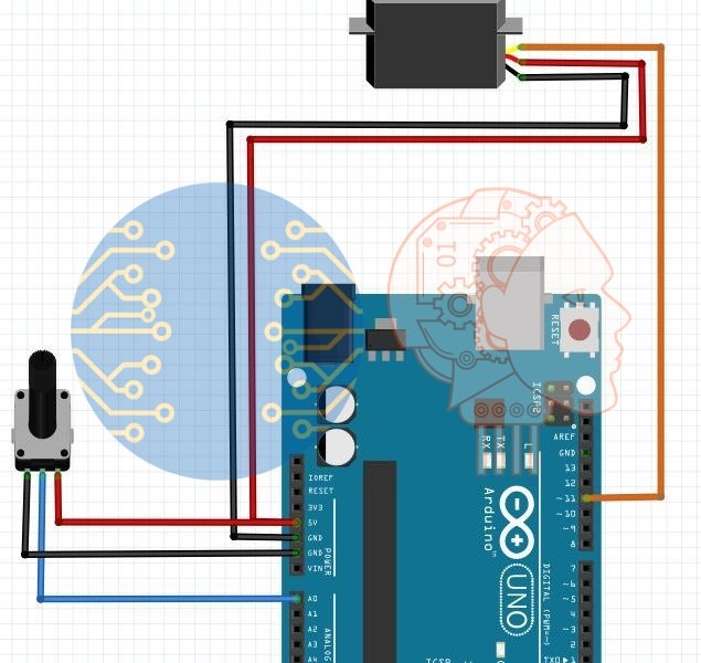 Arduino ile servo motor kullanımı